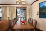 Formal dining table